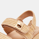 Steve Madden BigMona Raffia Sandals for Women in Natural