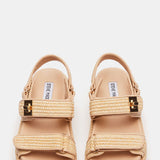 Steve Madden BigMona Raffia Sandals for Women in Natural