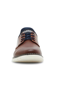 Steve Madden Lyddon Lace Up Shoes for Men in Cognac