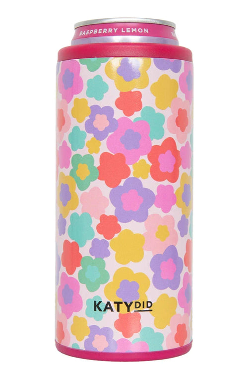 Katydid Slim Can Cooler in Floral | KDC-CCL-14_LPK-MULTI
