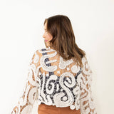 Taylor Crochet Top for Women in Natural