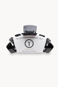 Teleties Large Claw Hair Clip in Black