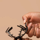 Teleties Large Open Claw Clip in White