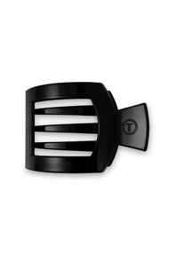 Teleties Large Flat Square Hair Clip in Black