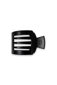 Teleties Medium Flat Square Hair Clip in Black