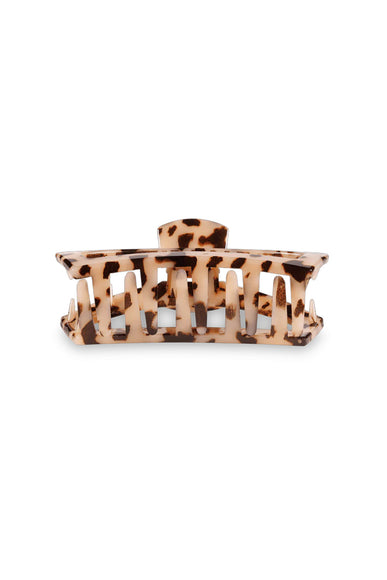 Teleties Medium Open Claw Hair Clip in Blonde Tortoise