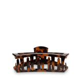 Teleties Medium Open Claw Hair Clip in Tortoise Brown