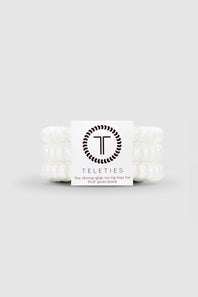 Teleties Small Bands Pack in Coconut White