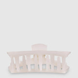 Teleties Large Open Claw Clip in White