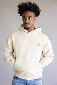 Tennis Club Hoodie for Men in Sand
