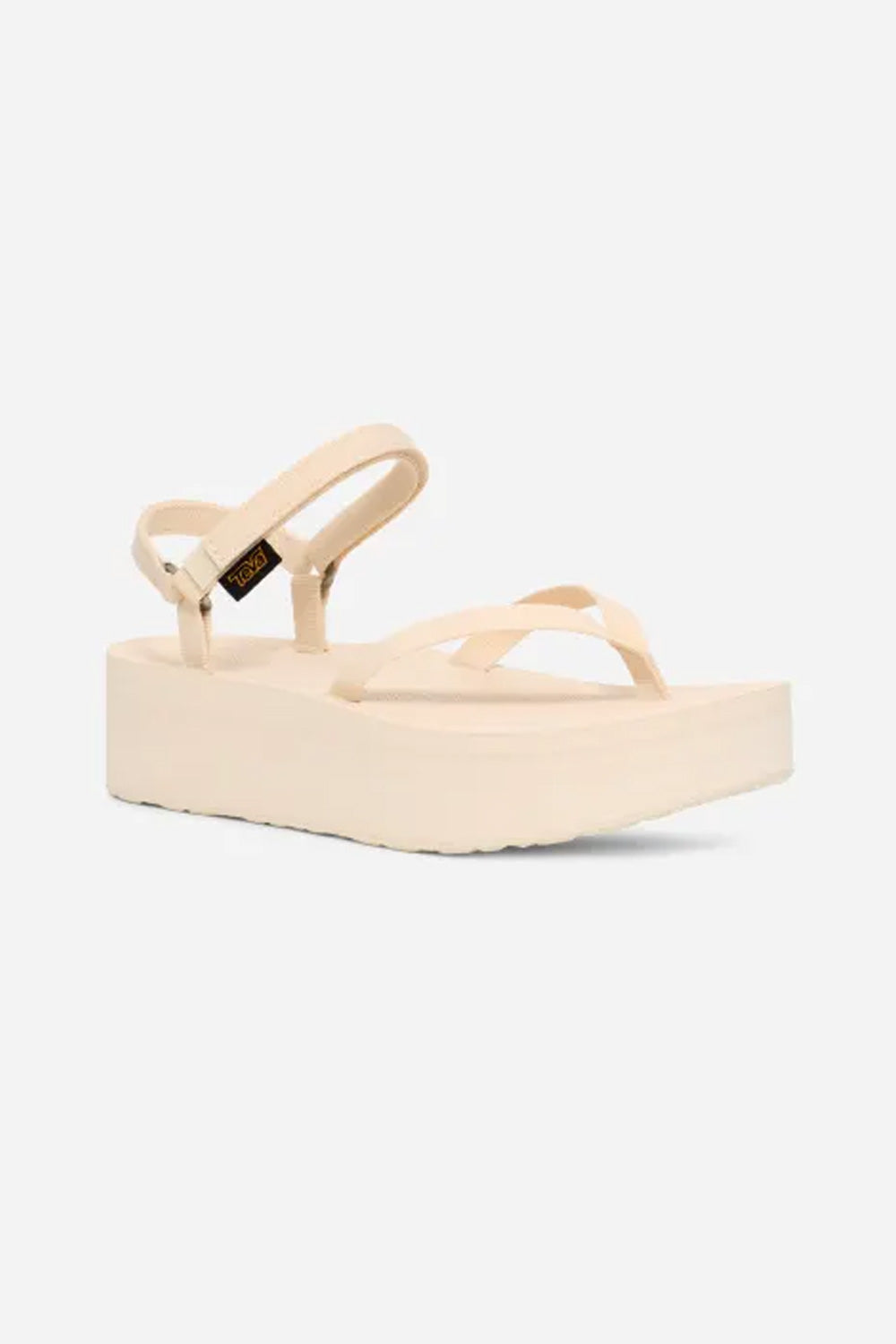 Teva Flatform Slim Sandals for Women in White