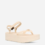 Teva Flatform Slim Sandals for Women in White