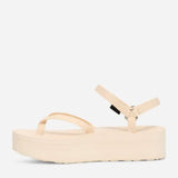 Teva Flatform Slim Sandals for Women in White