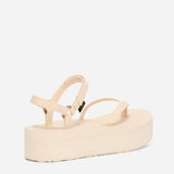 Teva Flatform Slim Sandals for Women in White