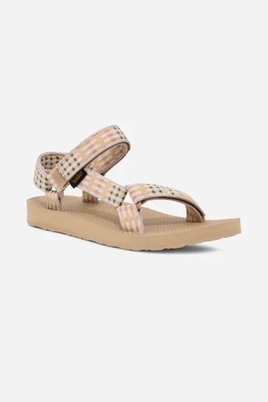  Teva Original Universal Sandals for Women in Checker Taupe 