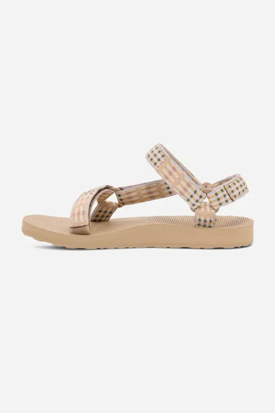  Teva Original Universal Sandals for Women in Checker Taupe 