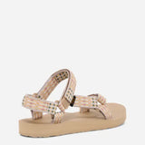  Teva Original Universal Sandals for Women in Checker Taupe 