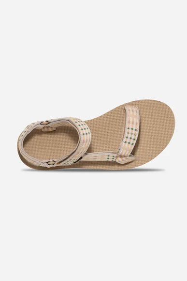  Teva Original Universal Sandals for Women in Checker Taupe 