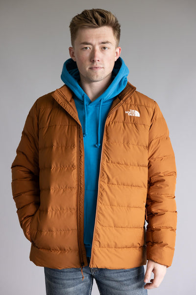 The North Face Aconcagua 3 Jacket for Men in Burnt Umber 