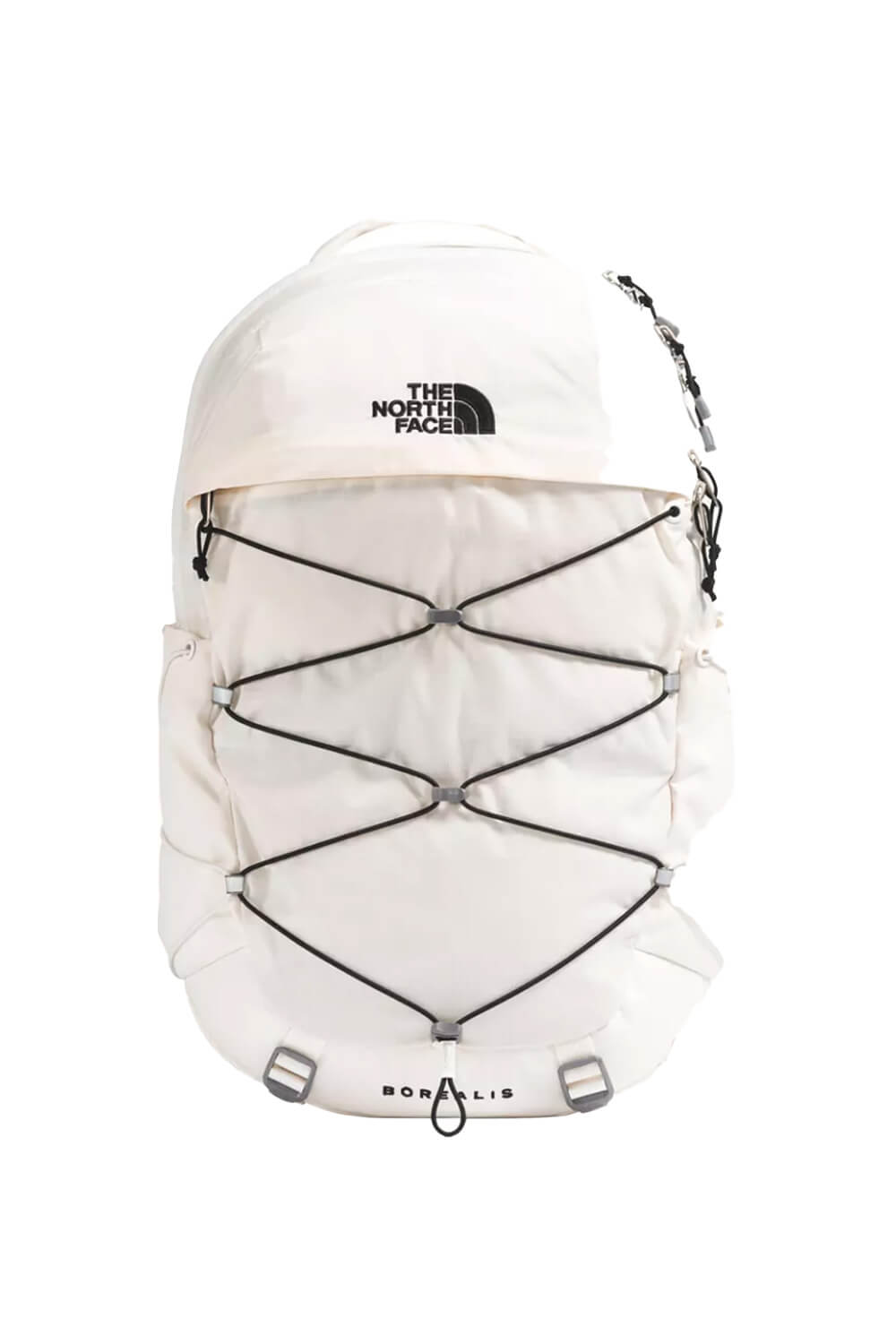 The North Face Borealis Backpack for Women in Gardenia White/TNF Black