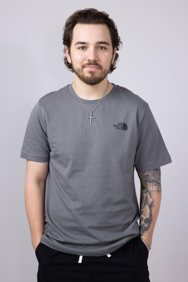 The North Face Celebration Box Graphic T-Shirt for Men in Grey