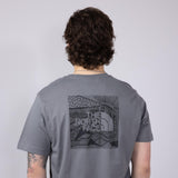 The North Face Celebration Box Graphic T-Shirt for Men in Grey