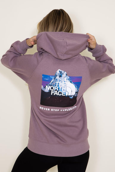 The North Face Box NSE Hoodie for Women in Mauve