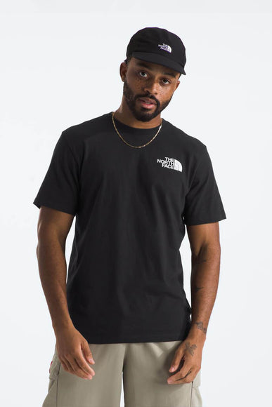 The North Face Never Stop Exploring Box Logo T-Shirt for Men in Black 