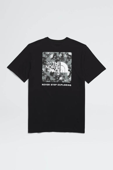 The North Face Never Stop Exploring Box Logo T-Shirt for Men in Black 
