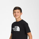 The North Face Youth Graphic T-Shirt for Boys in Black