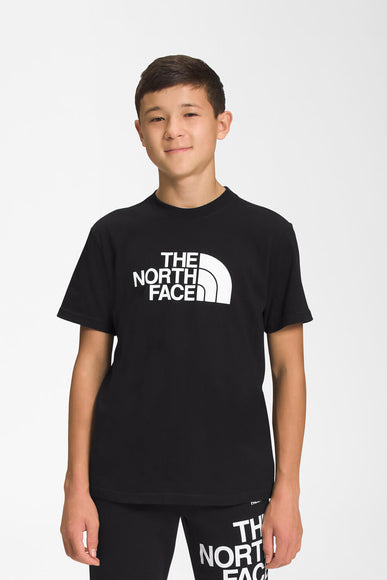 The North Face Youth Graphic T-Shirt for Boys in Black