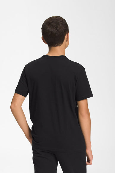 The North Face Youth Graphic T-Shirt for Boys in Black