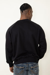The North Face Evolution Crew Sweatshirt for Men in Black