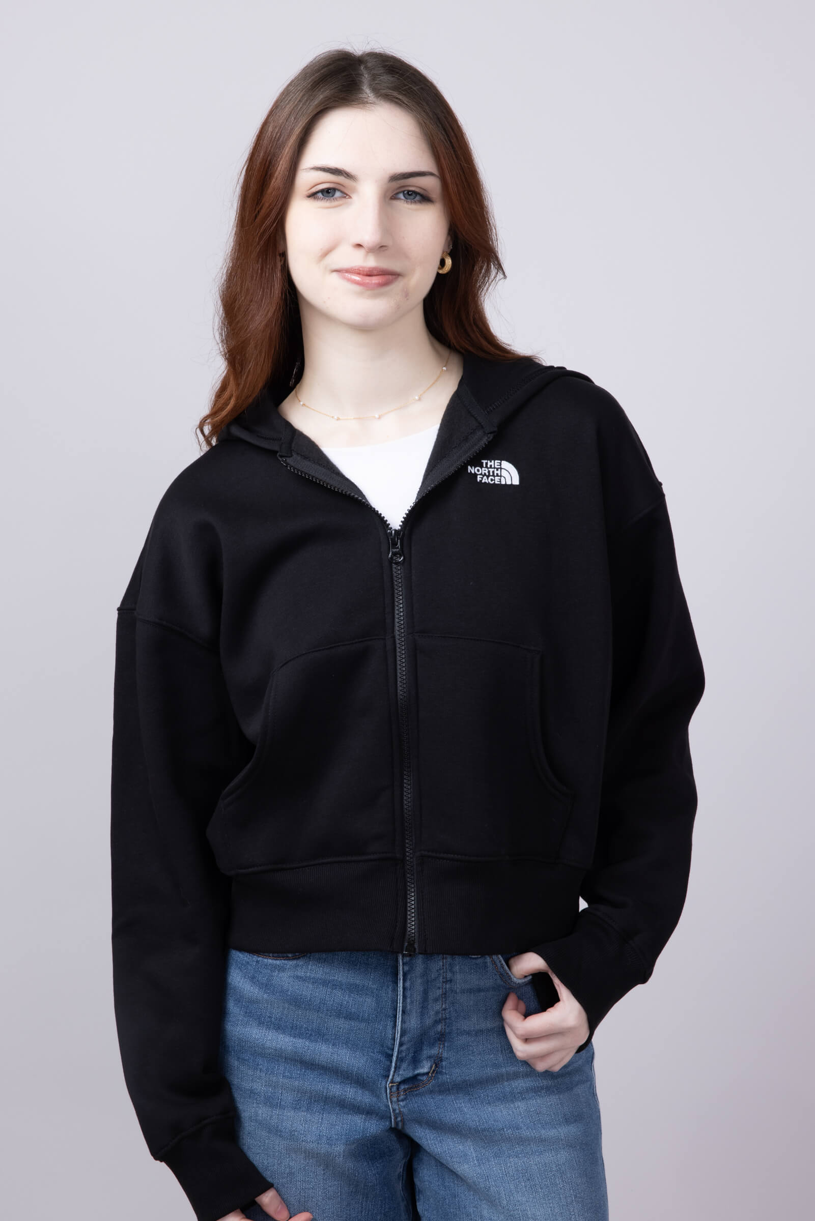 THE NORTH FACE フルジップ レディースL ブラック The North Face Evolution Full Zip Hoodie for Women in Black