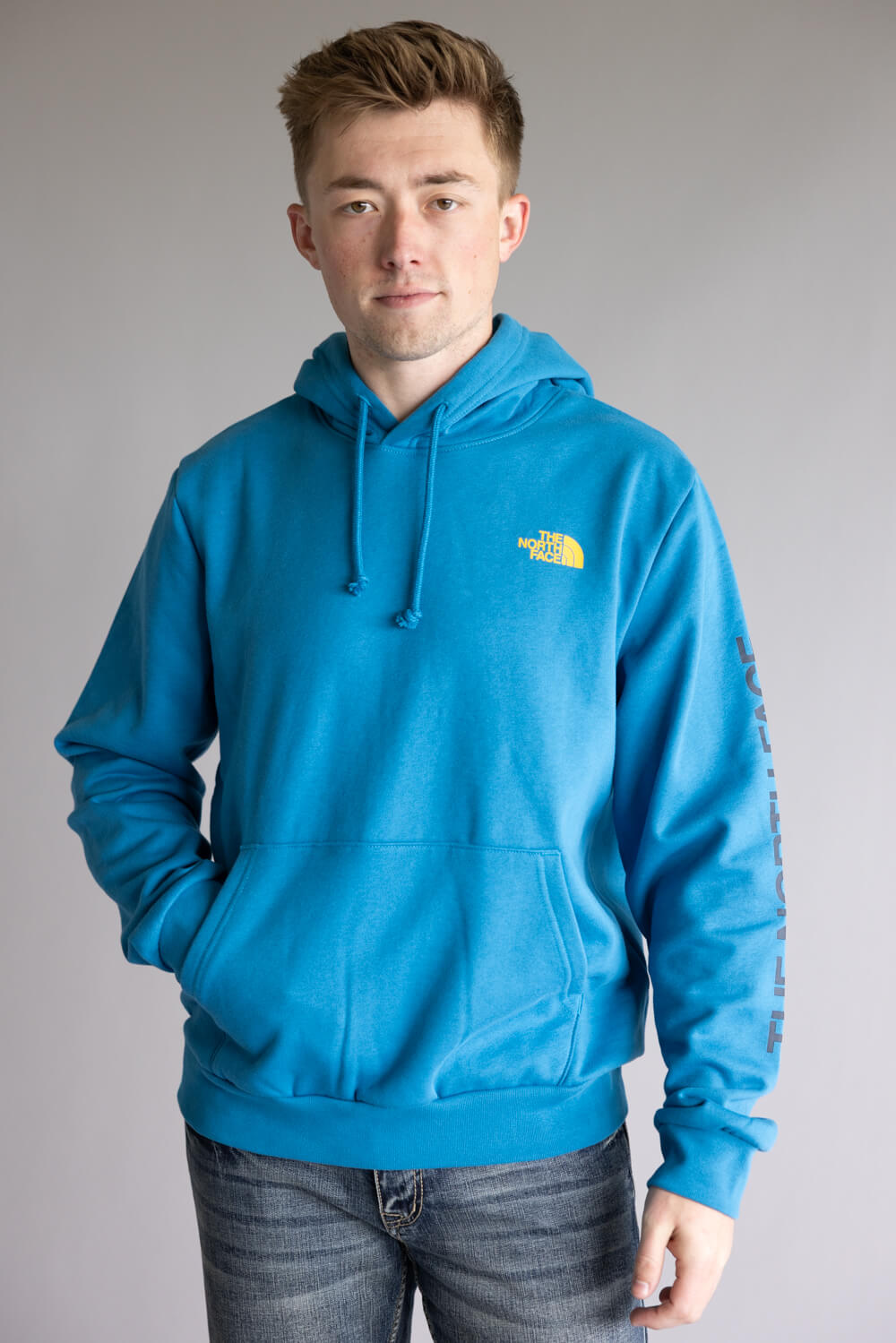 The North Face Evolution Tent Hoodie for Men in Dusk Blue