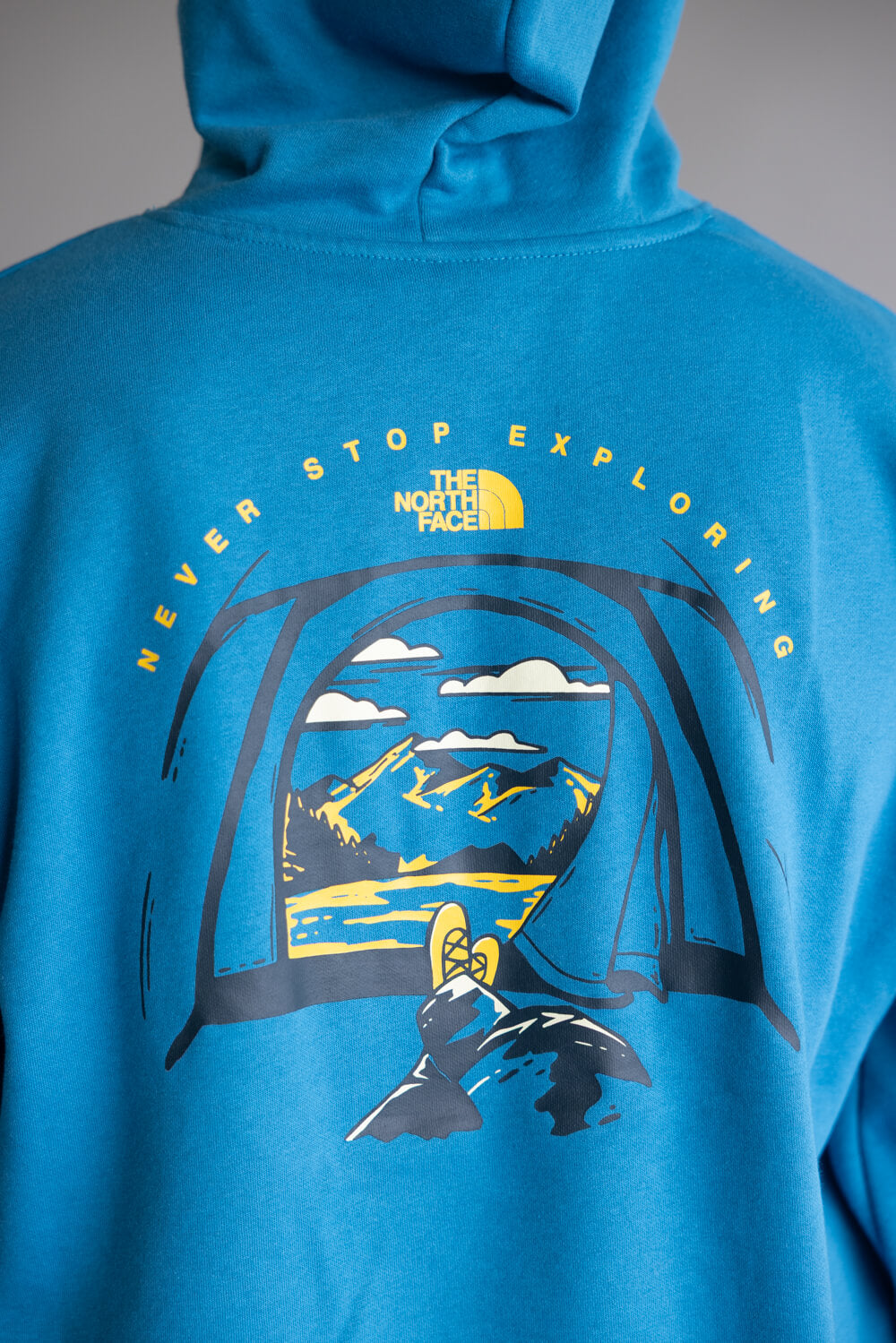 The North Face Evolution Tent Hoodie for Men in Dusk Blue