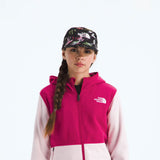 The North Face Youth Glacier Full Zip Hoodie in Pale Blossom