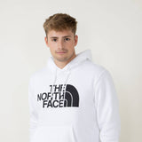 The North Face Half Dome Hoodie for Men in White