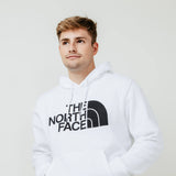 The North Face Half Dome Hoodie for Men in White