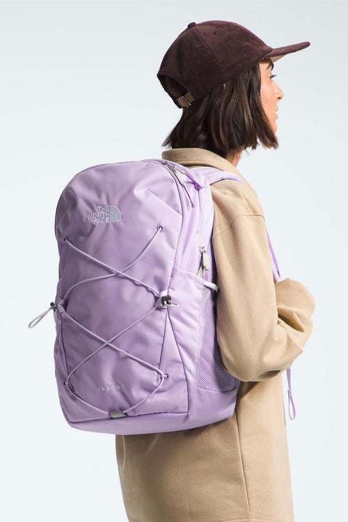 The North Face Women's Jester Backpack: Lite Lilac/Icy Lilac/White