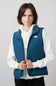 The North Face Junction Insulated Vest for Women in Midnight Petrol