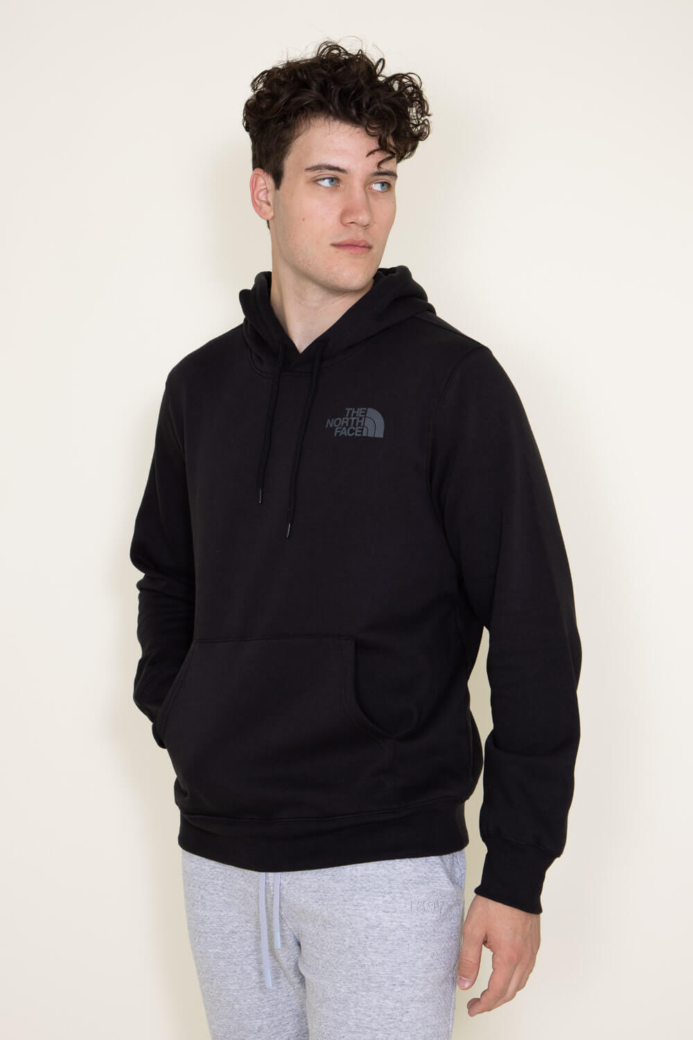 The North Face Bear Pullover Hoodie for Men in Black