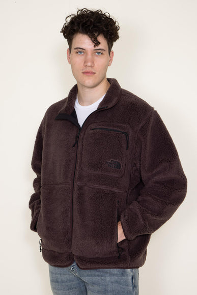 The North Face Extreme Pile Full Zip Jacket for Men in Brown