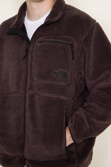 The North Face Extreme Pile Full Zip Jacket for Men in Brown