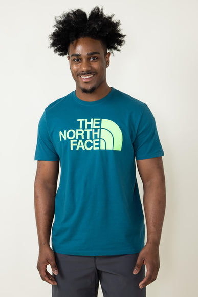 The North Face Half Dome T-Shirt for Men in Blue Moss