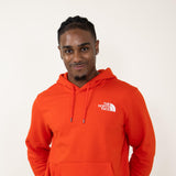 The North Face Box NSE Hoodie for Men in Red
