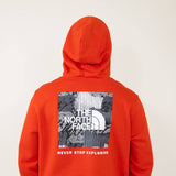 The North Face Box NSE Hoodie for Men in Red