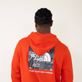 The North Face Box NSE Hoodie for Men in Red