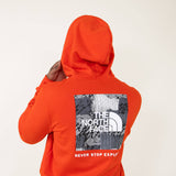 The North Face Box NSE Hoodie for Men in Red