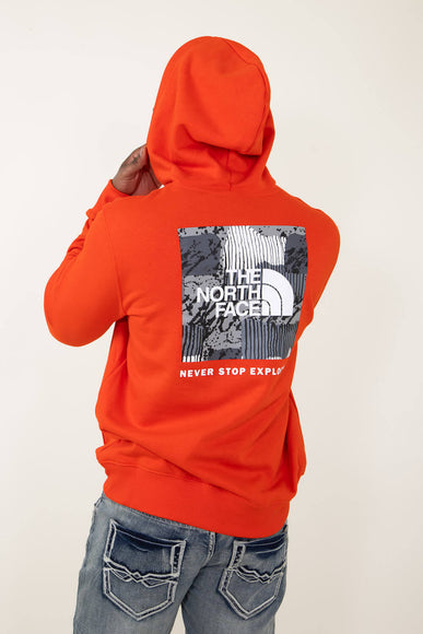 The North Face Box NSE Hoodie for Men in Red